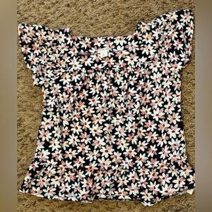 Floral peplum crewcuts!